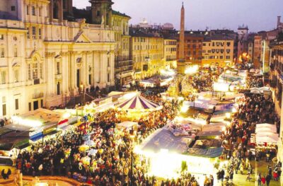 Torna la Befana a Piazza Navona