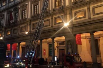 Panico agli Uffizi: colpa di un topo?