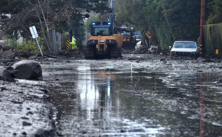 California: dopo il diluvio nella morsa del fango!