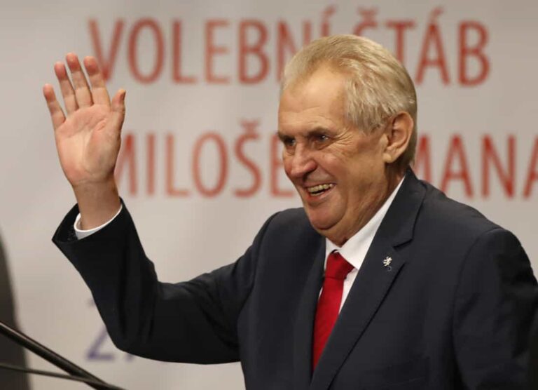 Miloš Zeman si conferma Presidente in Repubblica Ceca. Vince il partito filorusso e xenofobo.