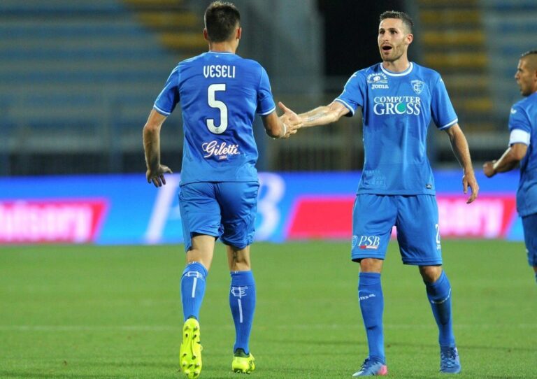 Serie B: l'avellino strappa il pareggio in casa del'Empoli capolista all'ultimo minuto