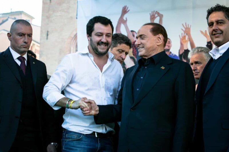 Confronto tra Berlusconi e Salvini per l'intesa centro-destra-m5s per elezioni presidenti delle Camere