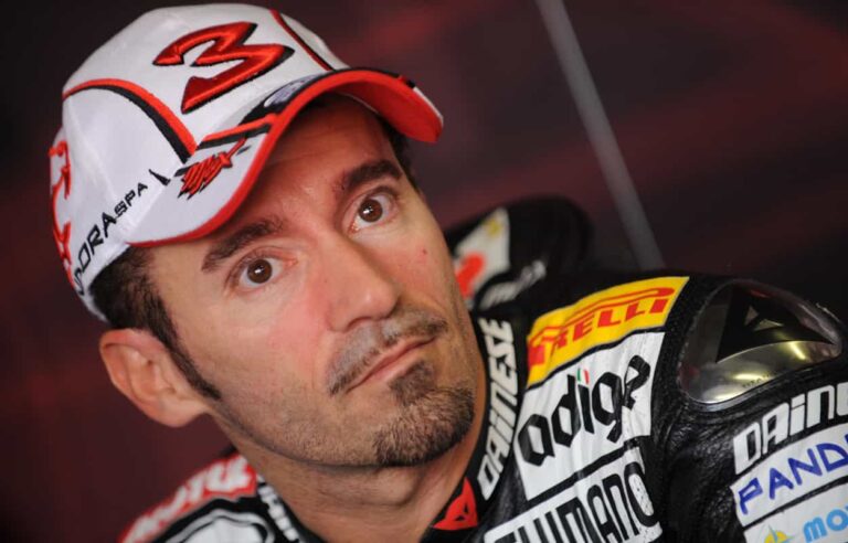 Max Biaggi, ospite a Domenica In nella puntata di oggi domenica 9 dicembre 2018