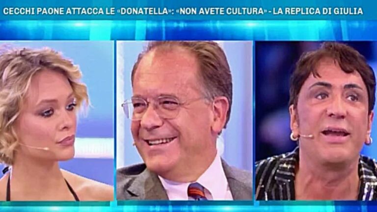 Domenica Live, Giulia Provvedi ha risposto a Deianira Marzano sul presunto tradimento del fidanzato