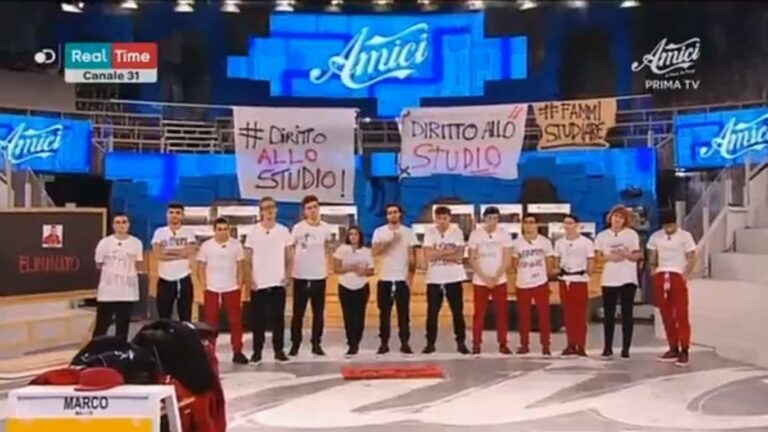 Amici 2019, continua la protesta degli allievi dopo eliminazione di Marco!