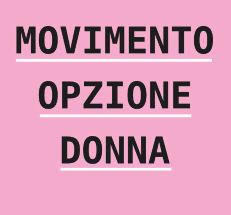 Il Movimento Opzione Donna scende in campo contro i vitalizi ed a sostegno di Opzione Donna