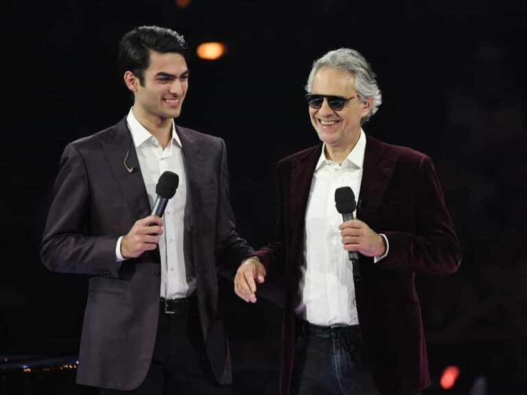 Andrea Bocelli con il figlio Matteo si esibirà stasera a Sanremo 2019!