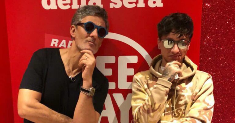 Ultimo, ospite di Fiorello su Radio Deejay dopo le polemiche del dopofestival di Sanremo!