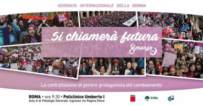 Festa della donna 2019: il seminario sulla contrattazione di genere