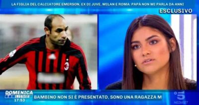 La lettera shock di Karolyne Emerson a Domenica Live in cui svela la verità sul rapporto con il padre