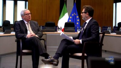 Jean-Claude Juncker intervistato da Fazio a Che tempo che fa sulla Tav e crescita Italia!