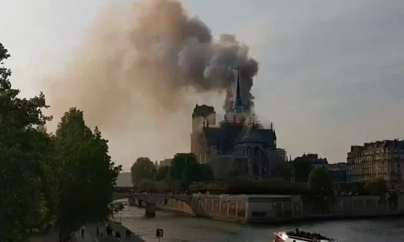 Parigi: grosso incendio divampa a Notre-Dame. Ecco cosa sta accadendo!