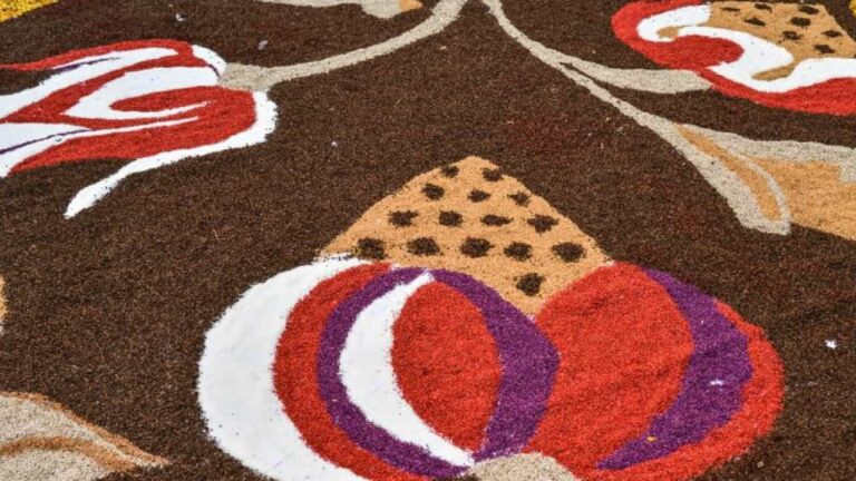 Città della Pieve, maxi infiorata dedicata a Leonardo da Vinci sabato 22 e domenica 23 giugno 2019