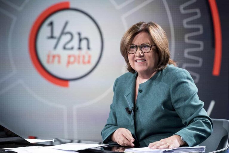 Mezz'ora in più - Rai 3 - Lucia Annunziata