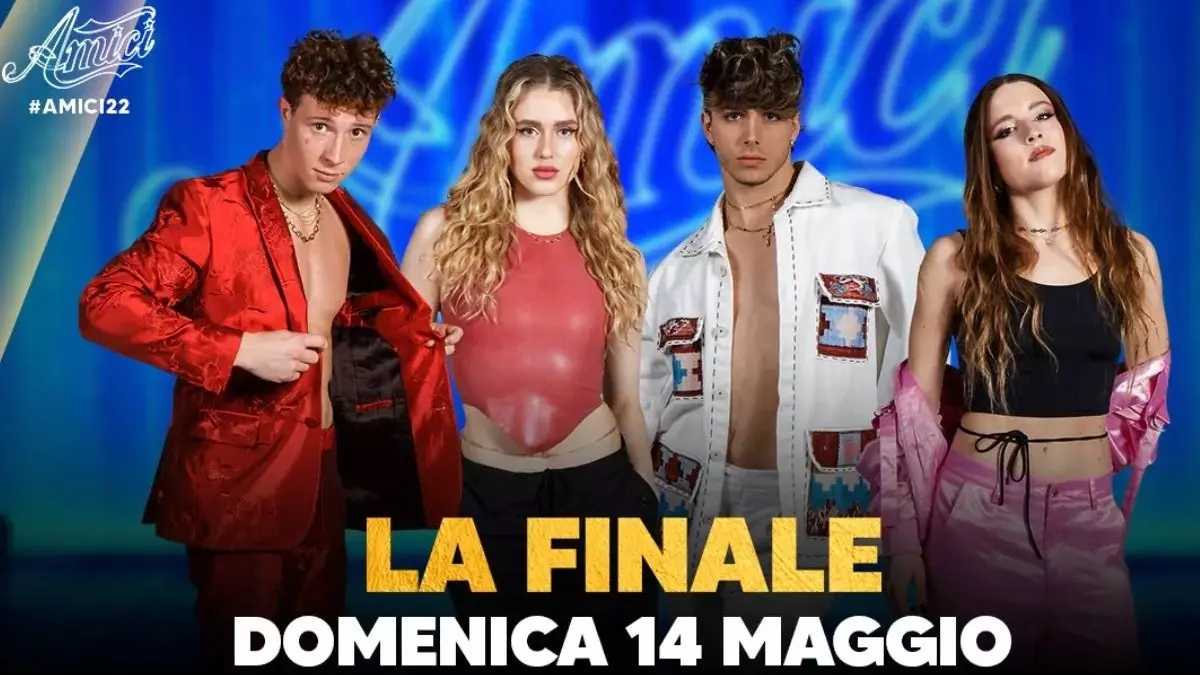 amici la finale in diretta