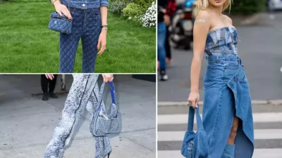 Borse primavera estate 2023, la bag in denim adatta a tutte le occasioni