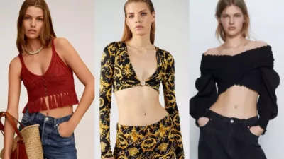 Moda primavera estate 2023, il crop top un must have amatissimo dalle celebrities