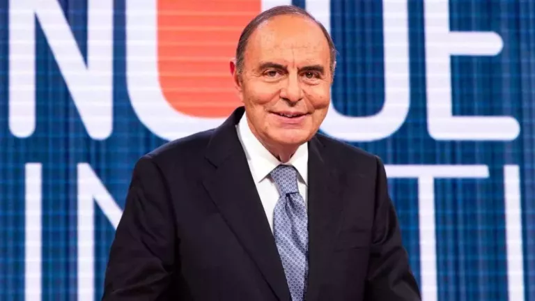 Bruno Vespa - Cinque minuti - Rai 1