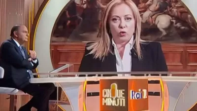 Bruno Vespa - Cinque minuti - Rai 1