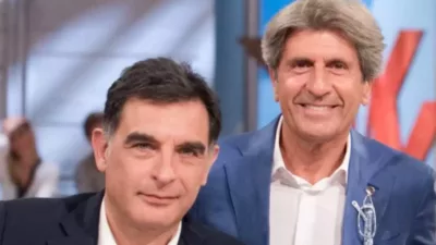 Tiberio Timperi e Gianni Ippoliti