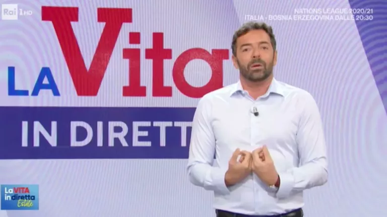 La vita in diretta - Rai 1 - Alberto Matano
