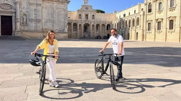 Linea Verde Bike - Rai 1 - Federico Quaranta e Giulia Capocchi